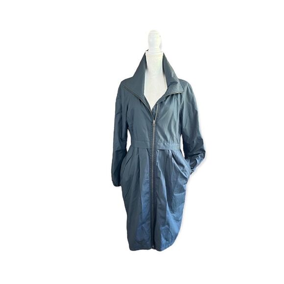 H&M PARKA BLACK LIGHTWEIGHT OUTER COAT SIZE 8 - Picture 9 of 12